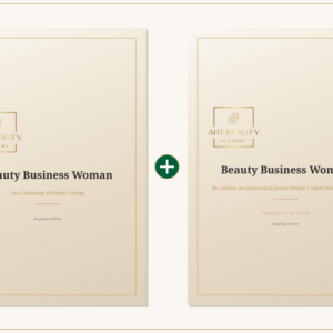 Beauty Business Woman – E-bok Pakke (Norsk + Ukrainsk)